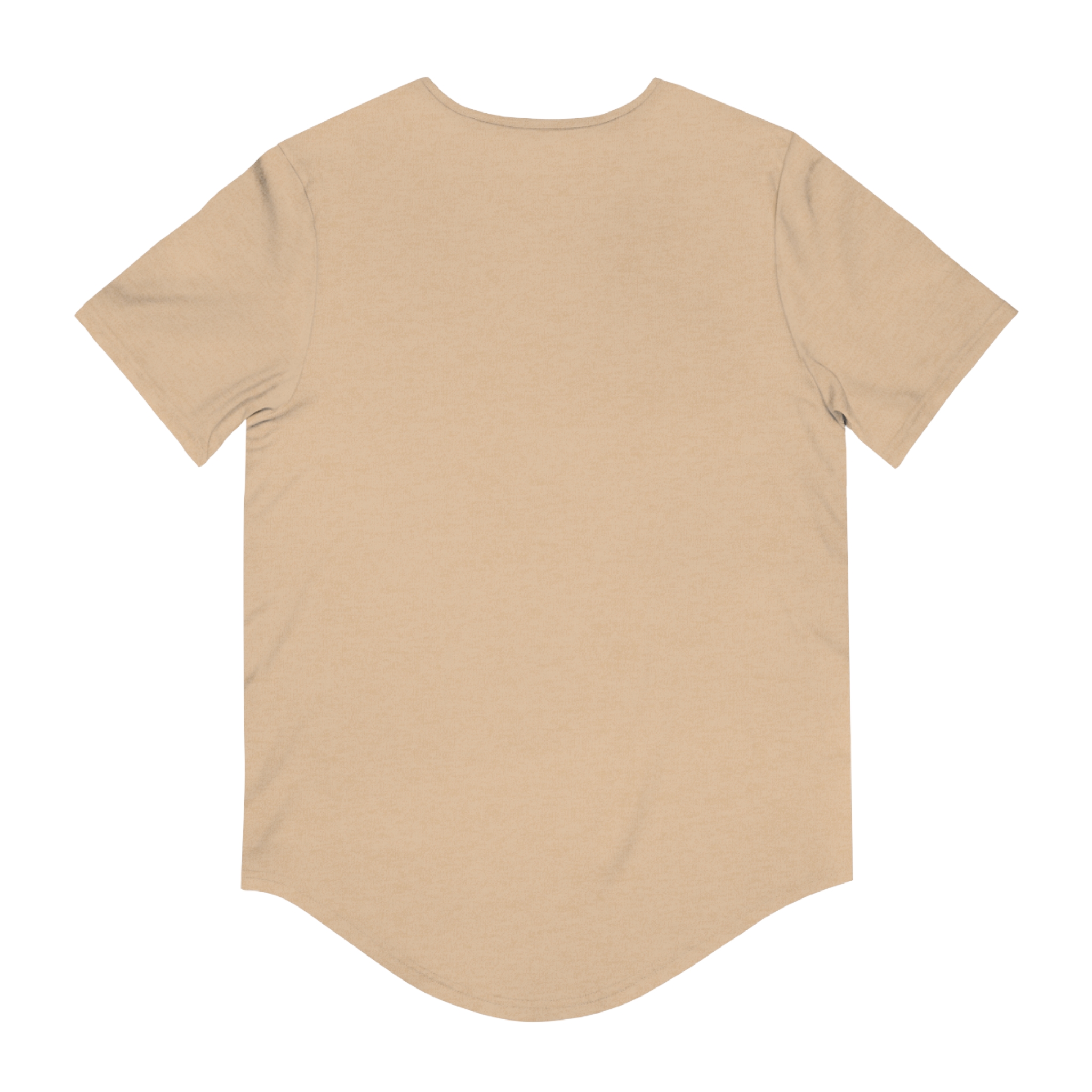 "Abundance"Men's Jersey Curved Hem Tee - Image 6