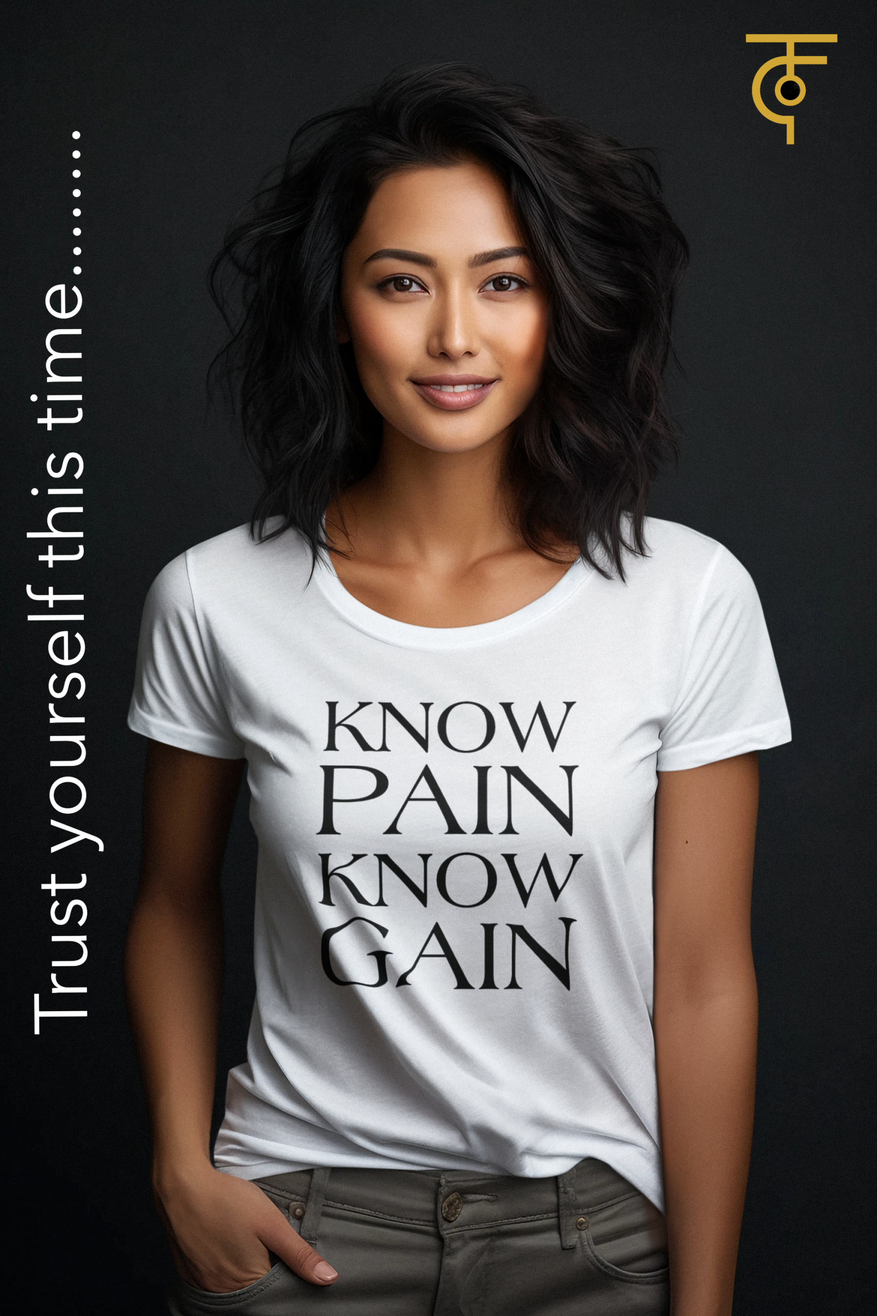 "Know pain Know gain - Women's Favorite Tee